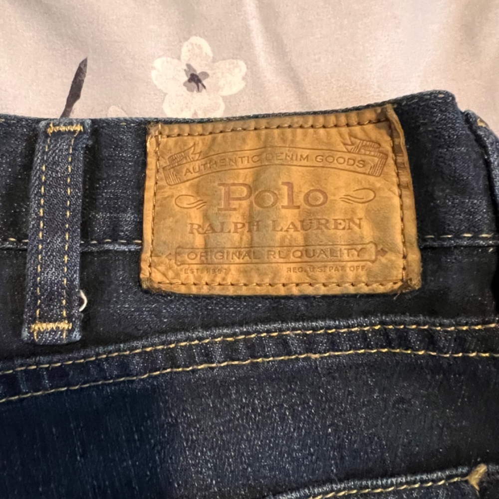 Jeans Only! Gently Used - POLO RALPH LAUREN Men Varick Slim Straight Jeans 38x34 - Picture 3 of 12